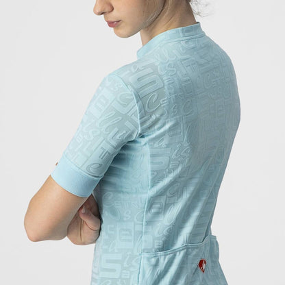 Castelli Promessa Jacquard Women Jersey - Skylight - D Byk Store