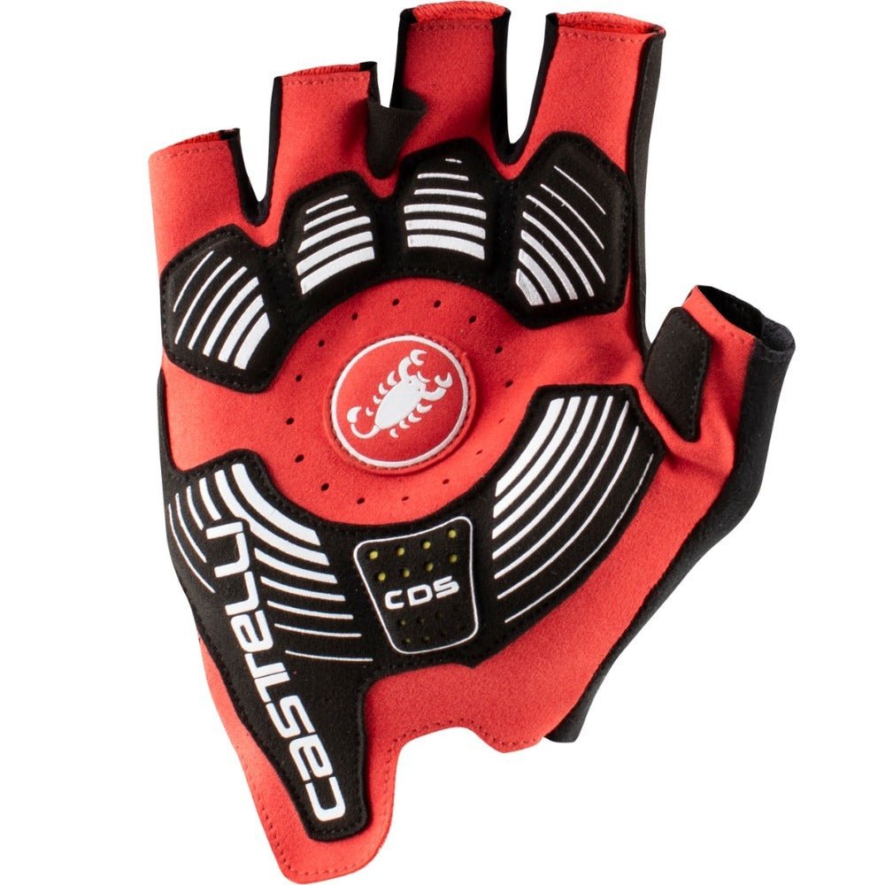 Castelli RC Pro V Glove (Gel) - Red - D Byk Store