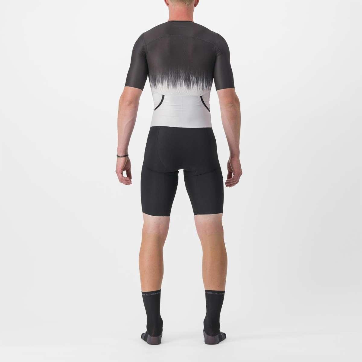 Castelli Sanremo Ultra Speed Men's Cycling Suit (Black/Silver Gray) - D Byk Store