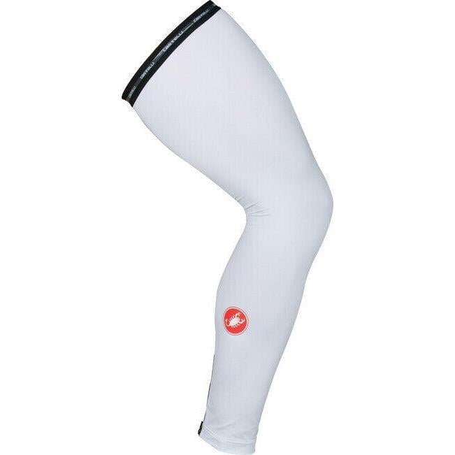 Castelli UPF 50+ Leg Sleeves - White - D Byk Store