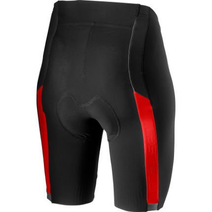 Castelli Velocissima 2 Shorts Women's - Black/Red - D Byk Store
