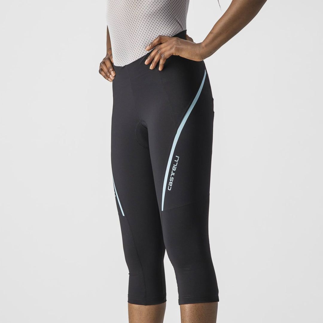 Castelli Velocissima 3 Knickers Women's - Black/Skylight Blue - D Byk Store