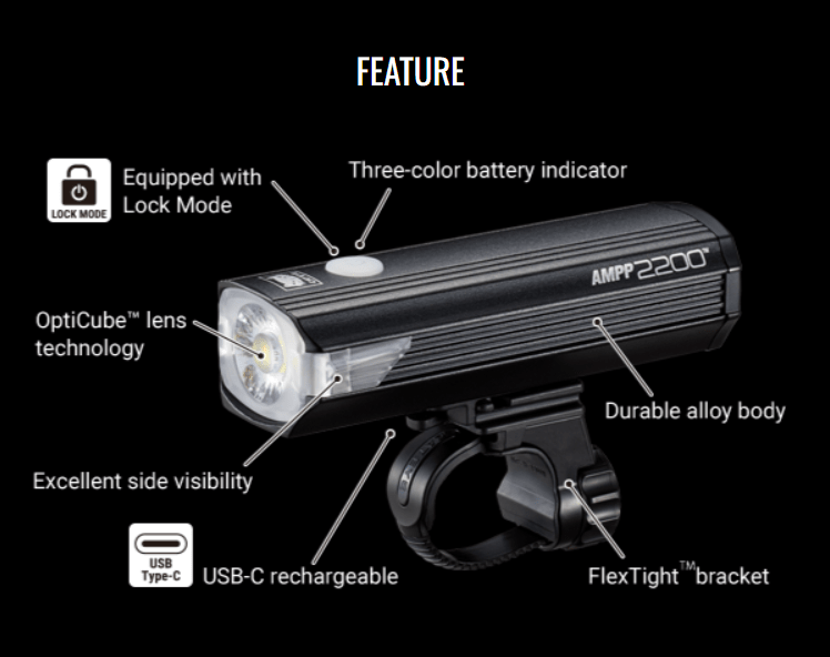 Cateye AMPP2200 - D Byk Store
