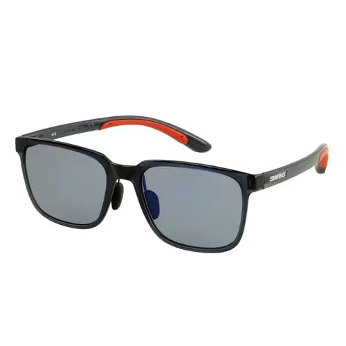 Swans ER3 Sunglasses - Matte Red / Dark Clear Smoke - D Byk Store