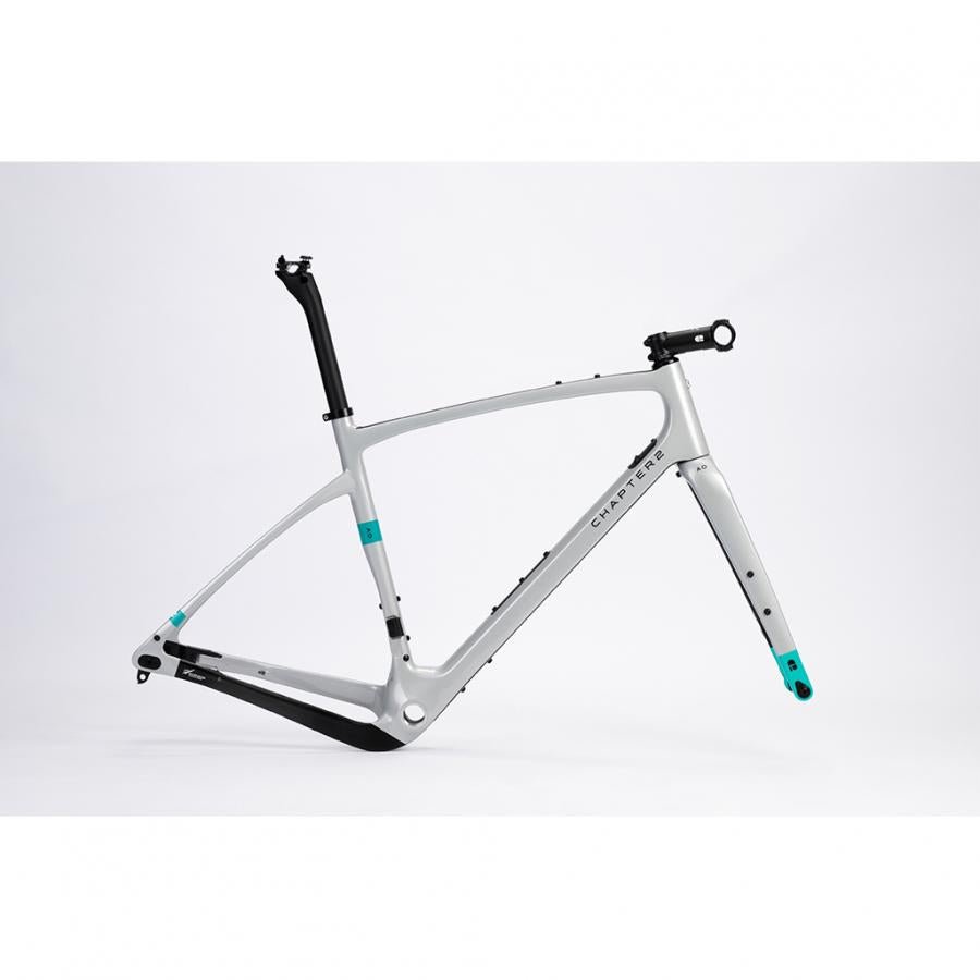 Chapter2 AO Gravel Disc Brake Frameset-Silver Matt - D Byk Store