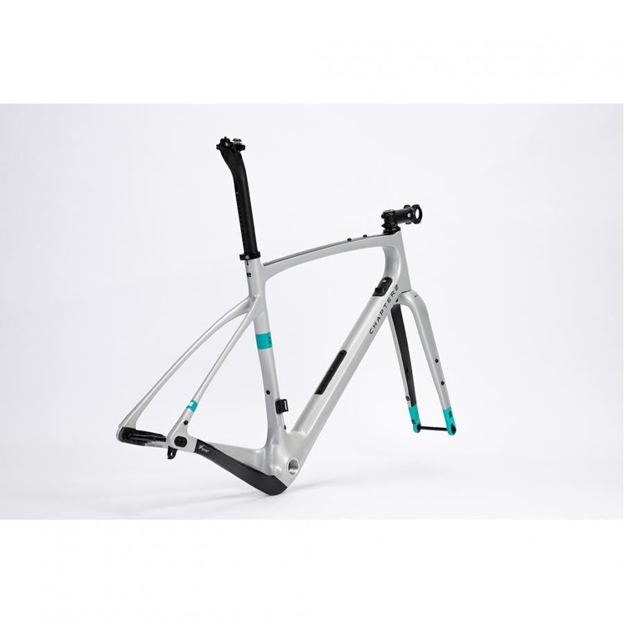 Chapter2 AO Gravel Disc Brake Frameset-Silver Matt - D Byk Store