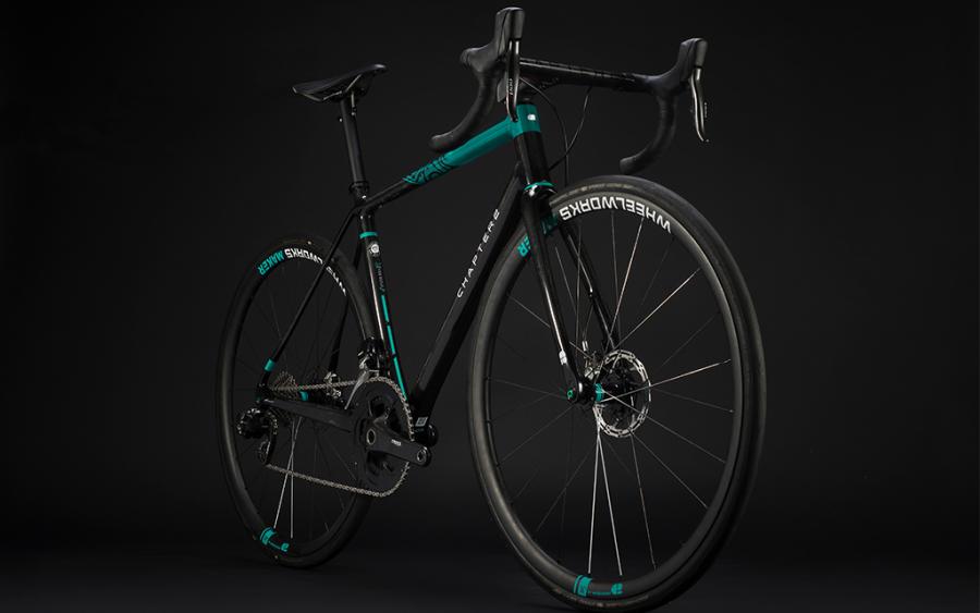 Chapter2 HURU Climbing Disc Brake Frameset-Aqua UD - D Byk Store