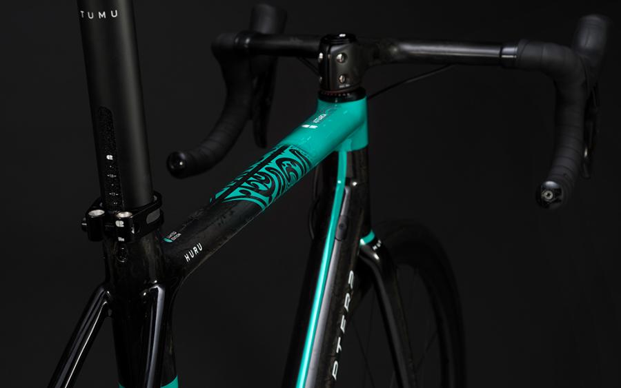 Chapter2 HURU Climbing Disc Brake Frameset-Aqua UD - D Byk Store
