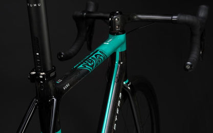 Chapter2 HURU Climbing Disc Brake Frameset-Aqua UD - D Byk Store