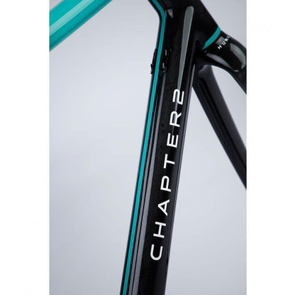 Chapter2 HURU Climbing Disc Brake Frameset-Aqua UD - D Byk Store