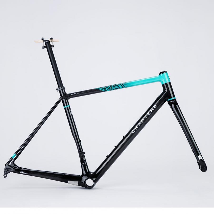 Chapter2 HURU Climbing Disc Brake Frameset-Aqua UD - D Byk Store