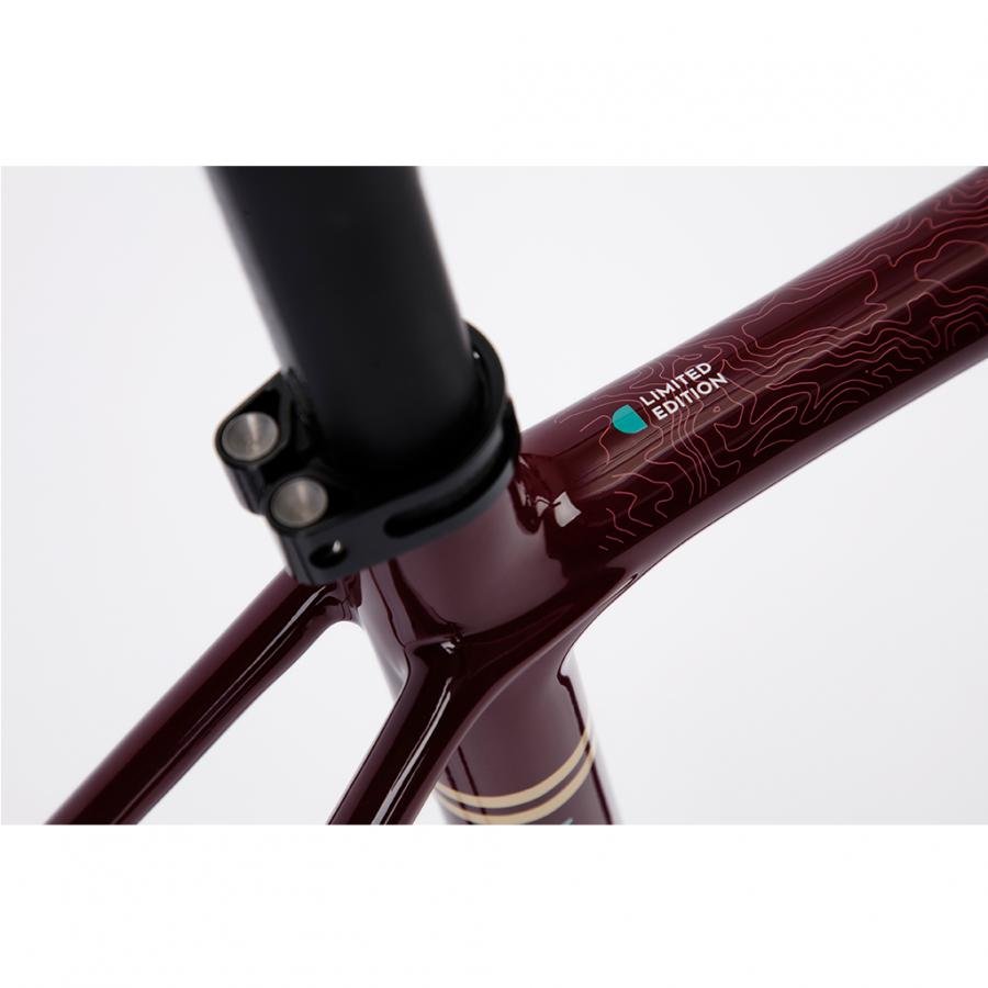 Chapter2 HURU Climbing Disc Brake Frameset-Maroon 1928 - D Byk Store