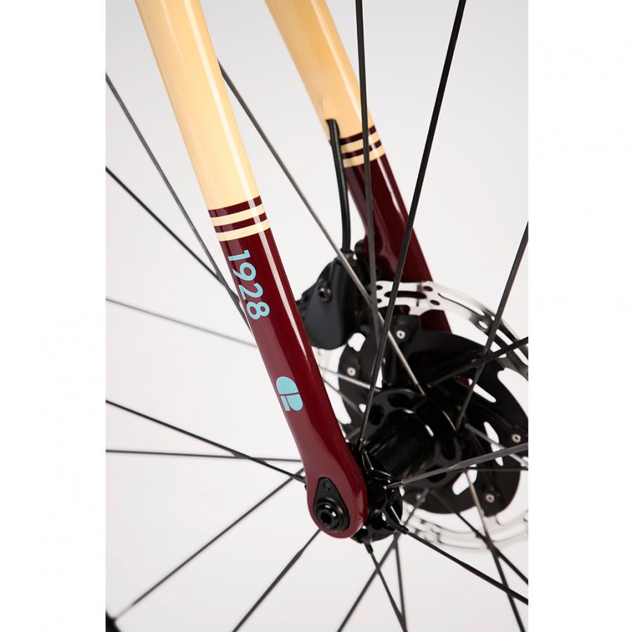 Chapter2 HURU Climbing Disc Brake Frameset-Maroon 1928 - D Byk Store