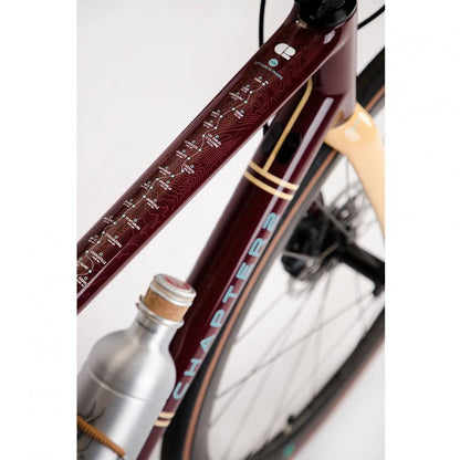 Chapter2 HURU Climbing Disc Brake Frameset-Maroon 1928 - D Byk Store