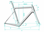 Chapter2 TERE All - Road Disc Brake Frameset - Glossy Black - D Byk Store