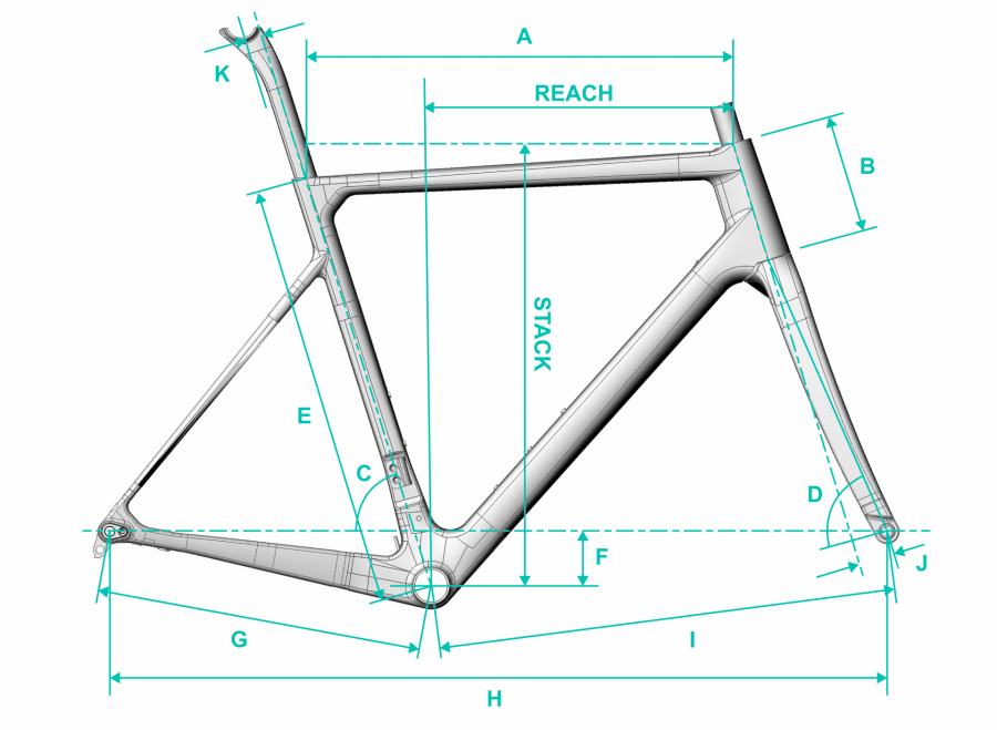 Chapter2 TERE All - Road Disc Brake Frameset - Glossy Black - D Byk Store