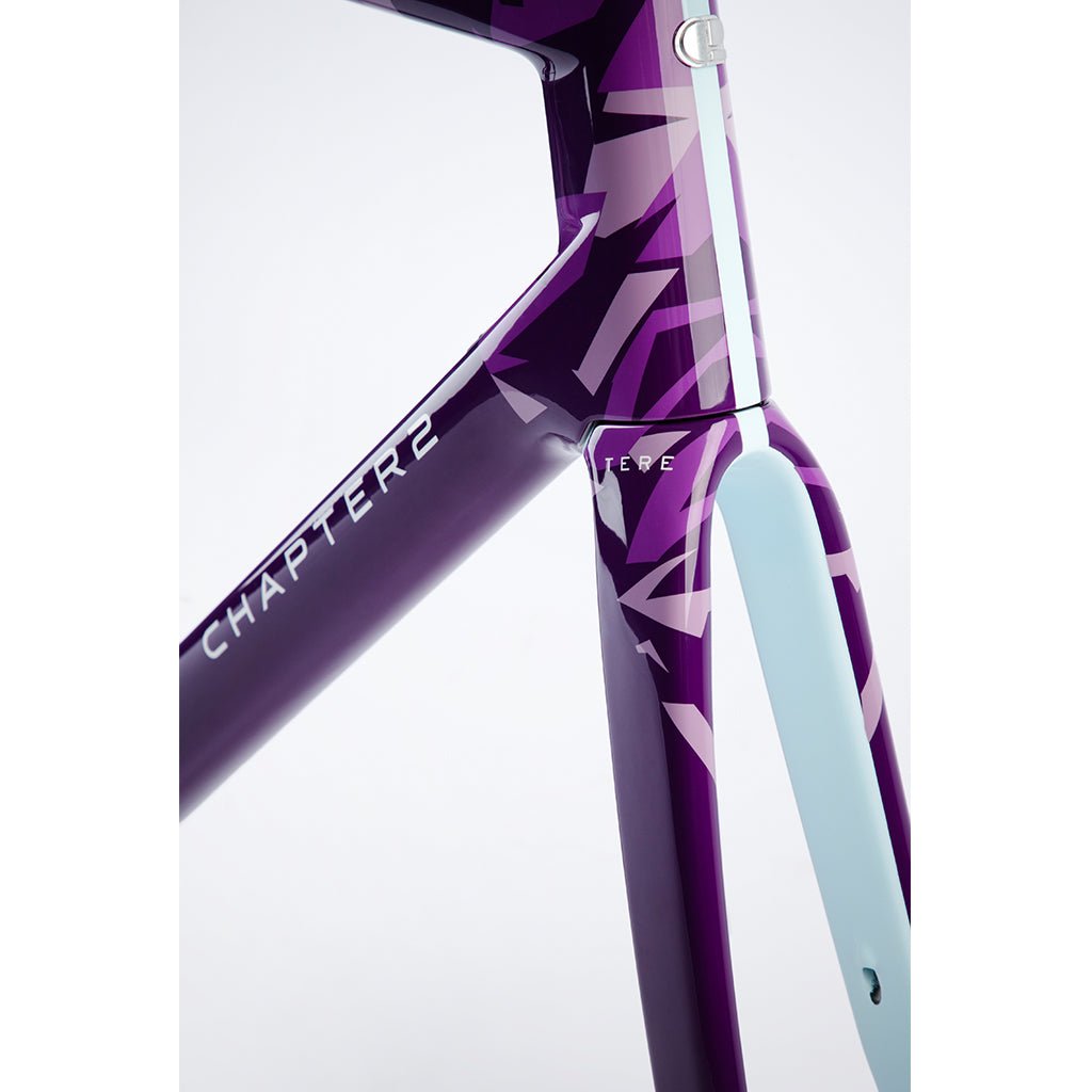 Chapter2 TERE All - Road Disc Brake Frameset - Purple Sky - D Byk Store
