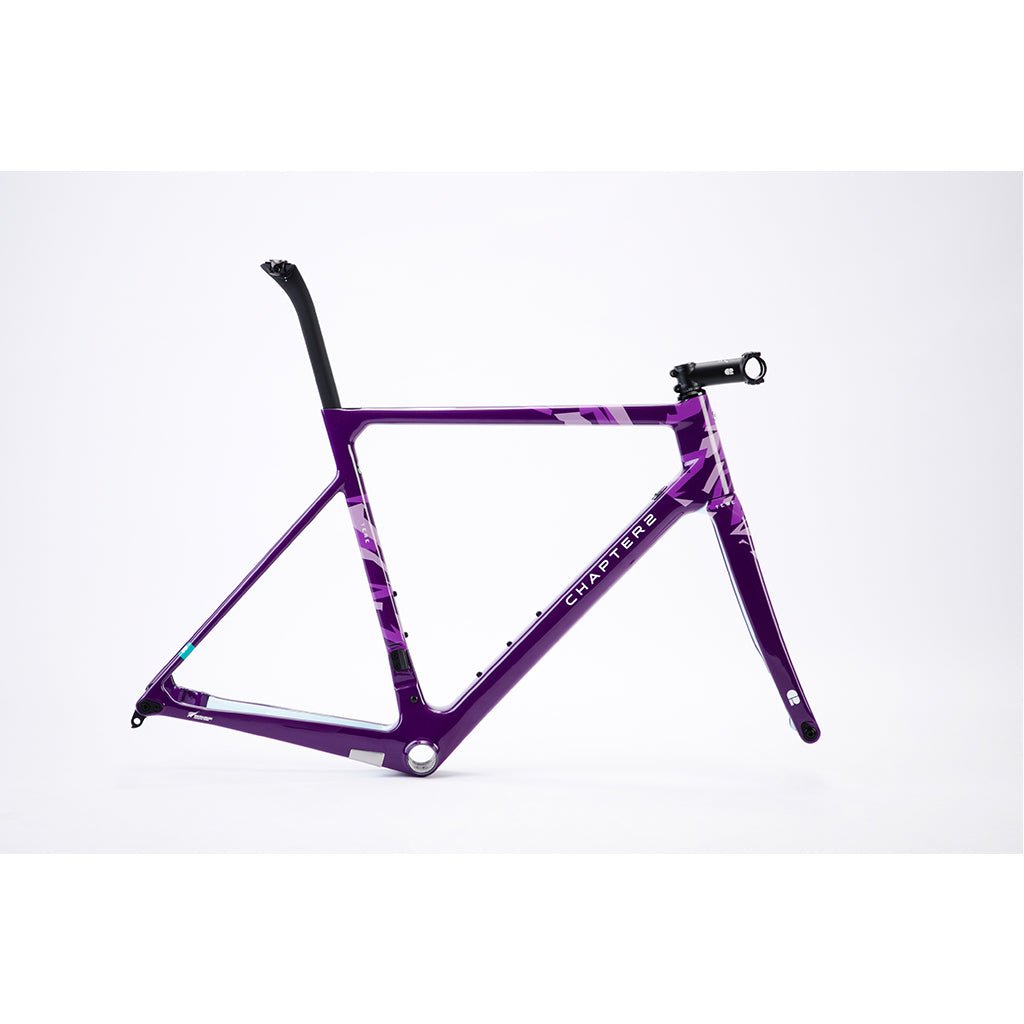Chapter2 TERE All - Road Disc Brake Frameset - Purple Sky - D Byk Store