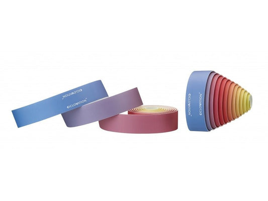 Ciclovation Advanced Bar Tape Poly Touch - Ombre Rainbow - D Byk Store