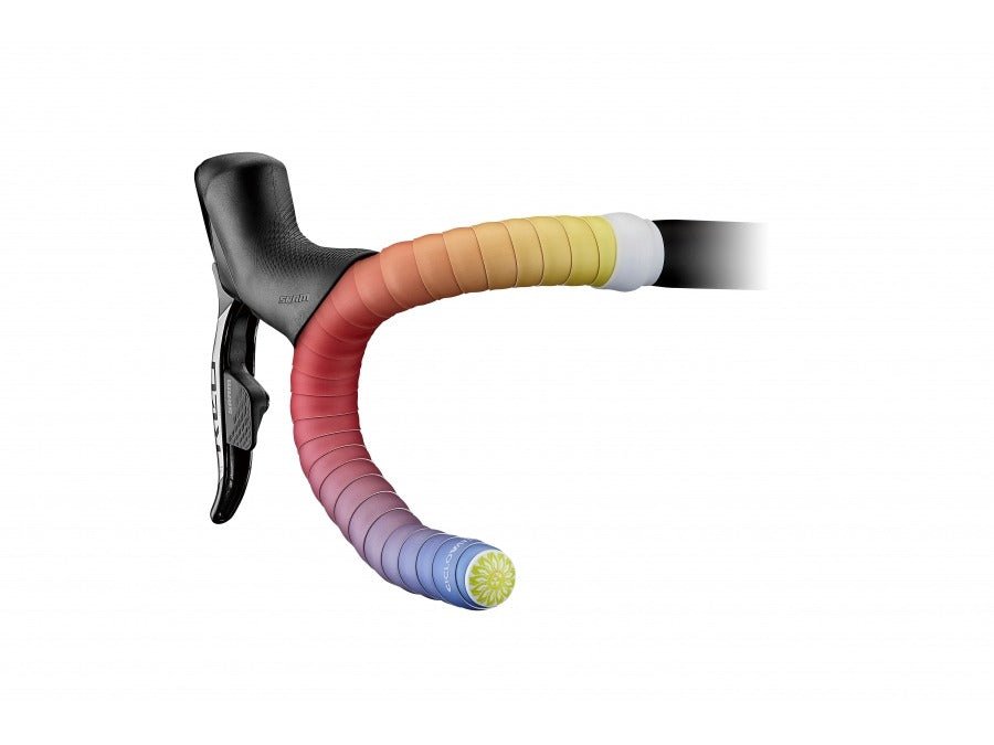 Ciclovation Advanced Bar Tape Poly Touch - Ombre Rainbow - D Byk Store