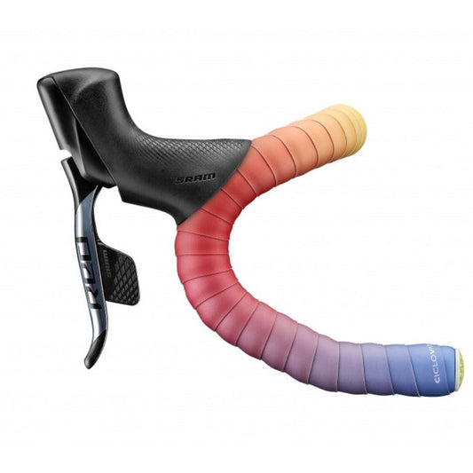 Ciclovation Advanced Bar Tape Poly Touch - Ombre Rainbow - D Byk Store
