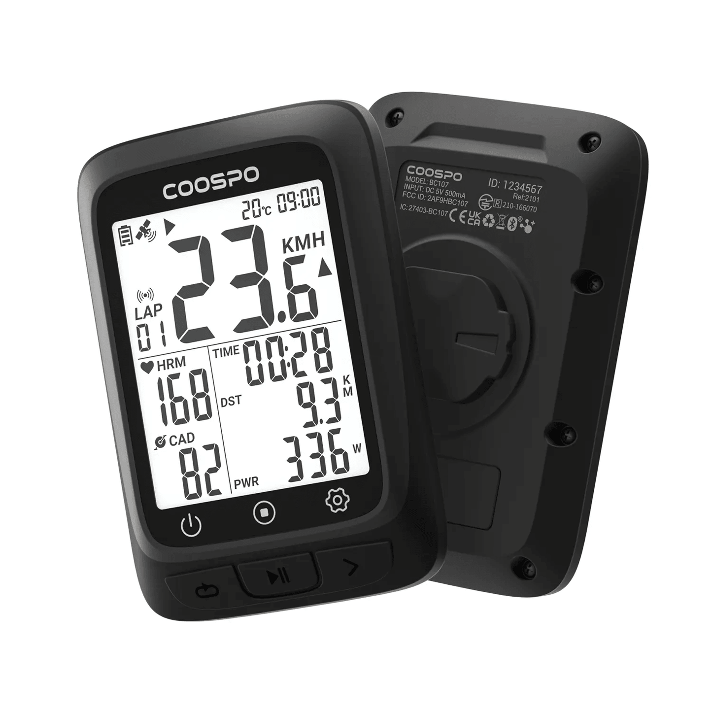 Coospo BC107 GPS Bike Computer - D Byk Store