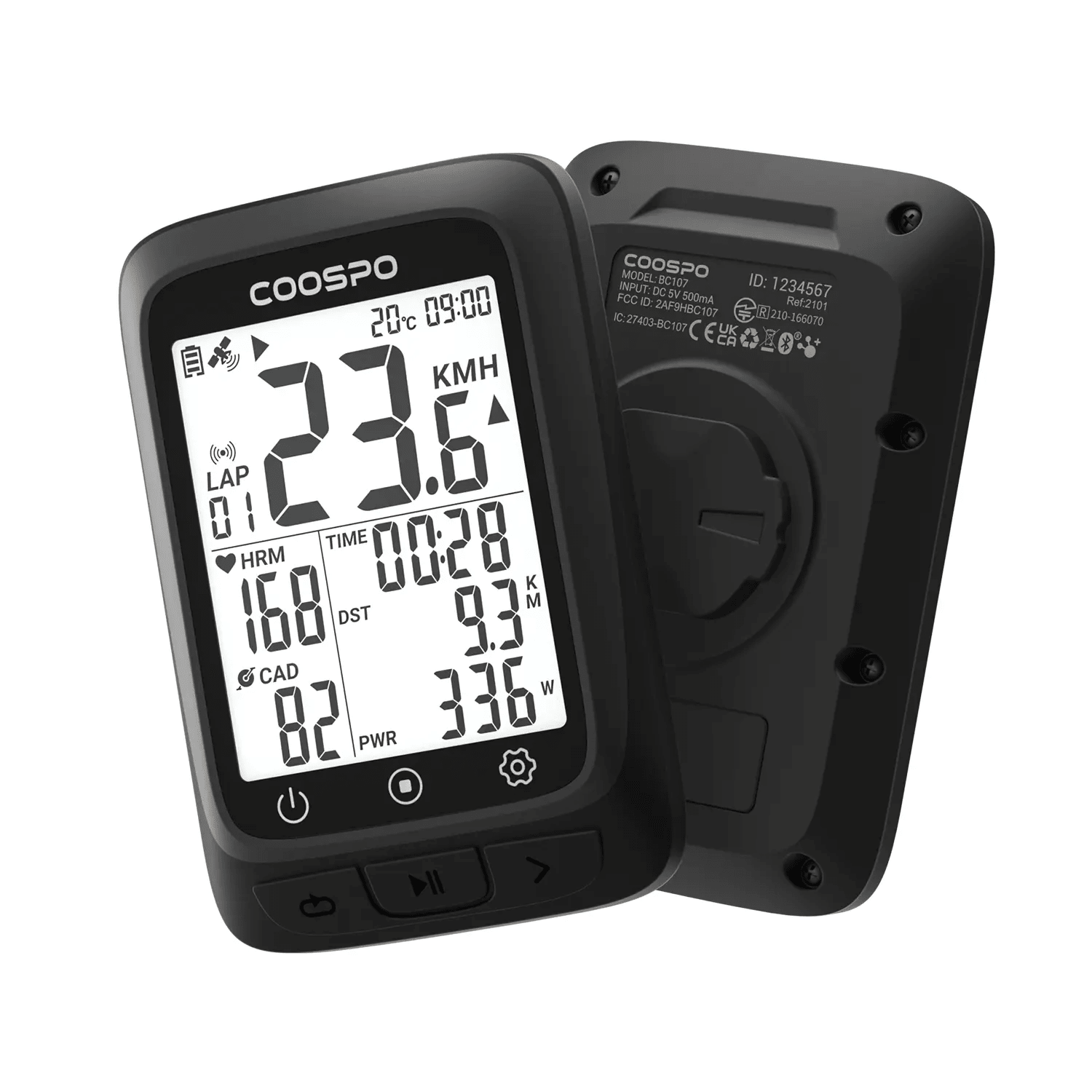 Coospo BC107 GPS Bike Computer - D Byk Store