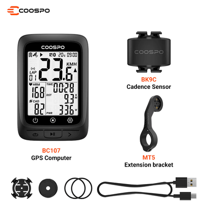 Coospo BC107 GPS Bike Computer - D Byk Store