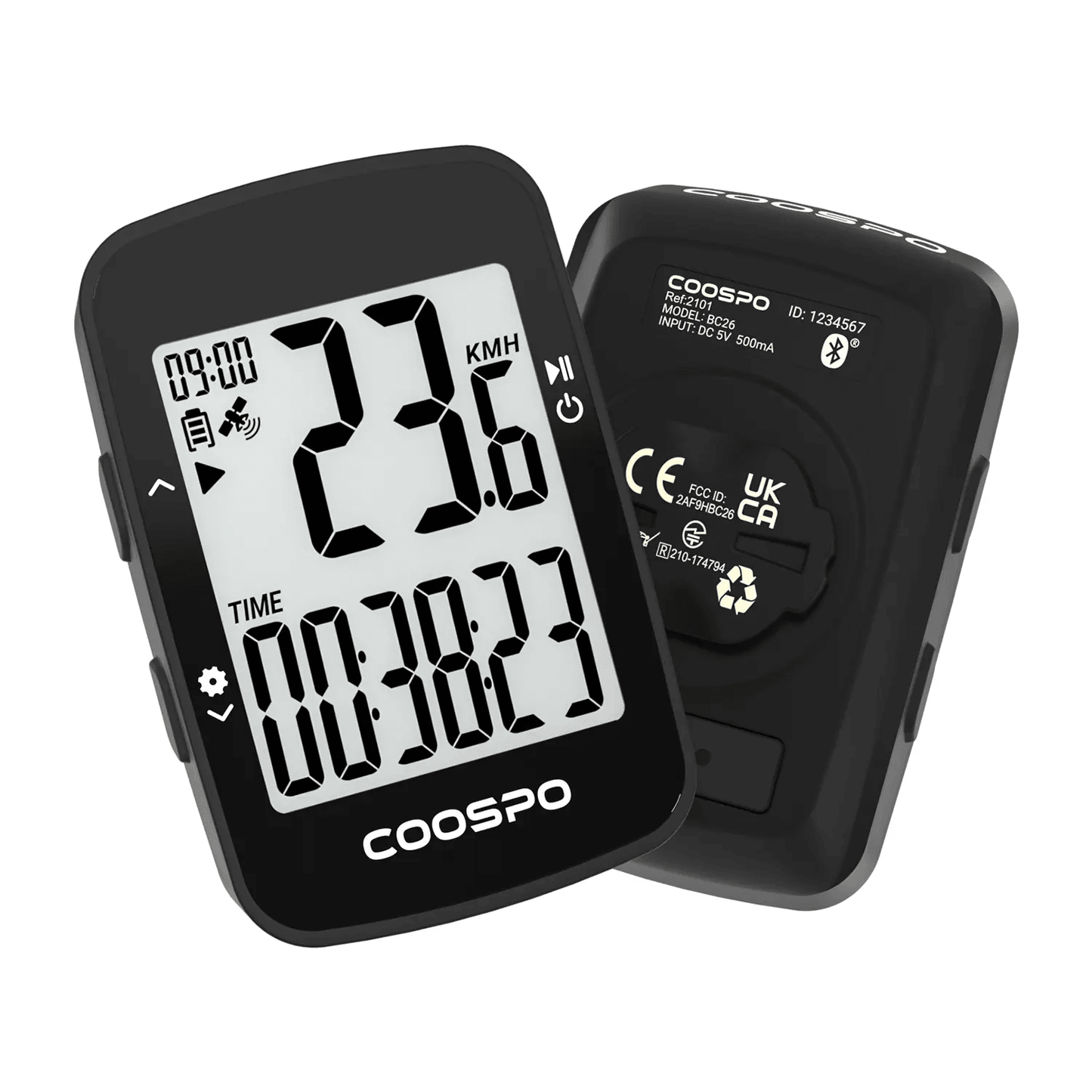 Coospo GPS Bike Computer - Black - D Byk Store