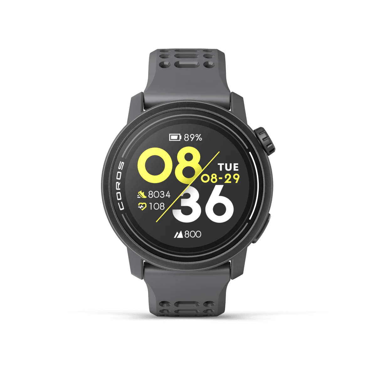 Coros Pace 3 GPS Sport Watch - Black Silicone - D Byk Store