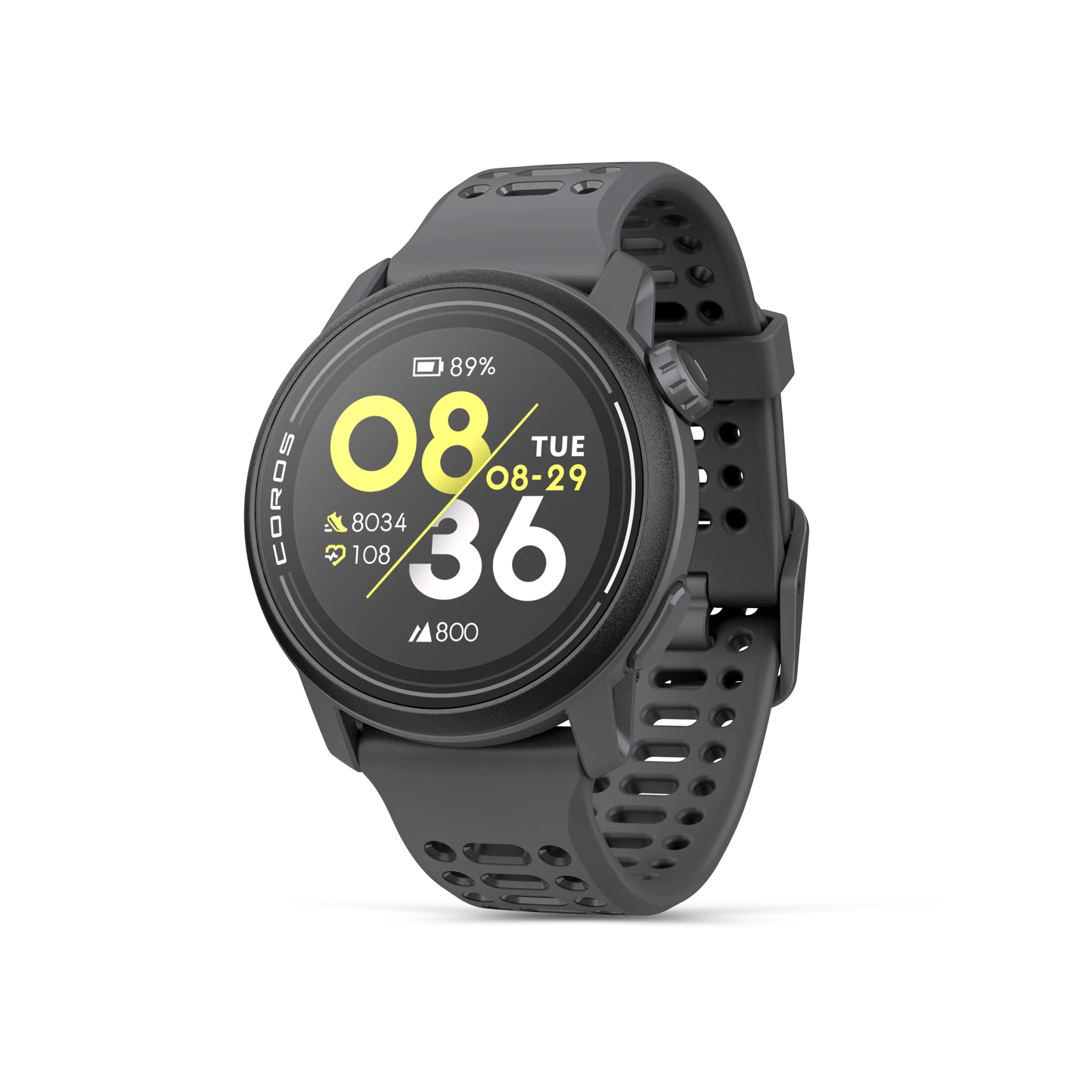 Coros Pace 3 GPS Sport Watch - Black Silicone - D Byk Store