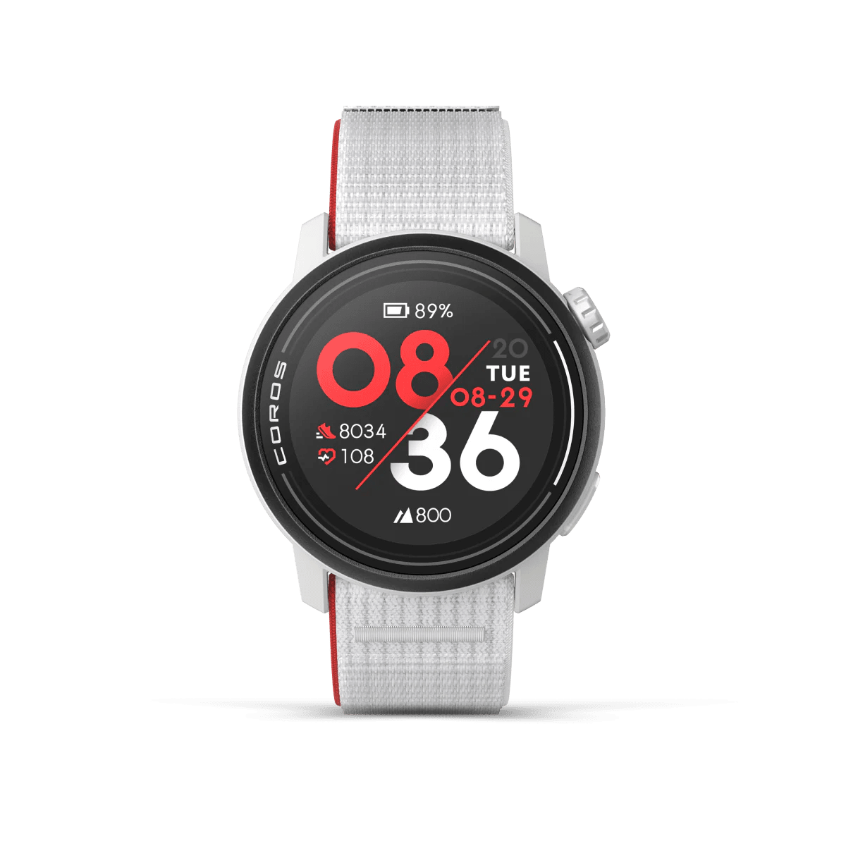 Coros Pace 3 GPS Sport Watch - Chalk Nylon - D Byk Store