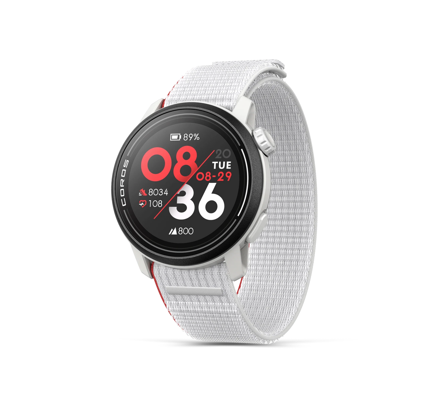 Coros Pace 3 GPS Sport Watch - Chalk Nylon - D Byk Store