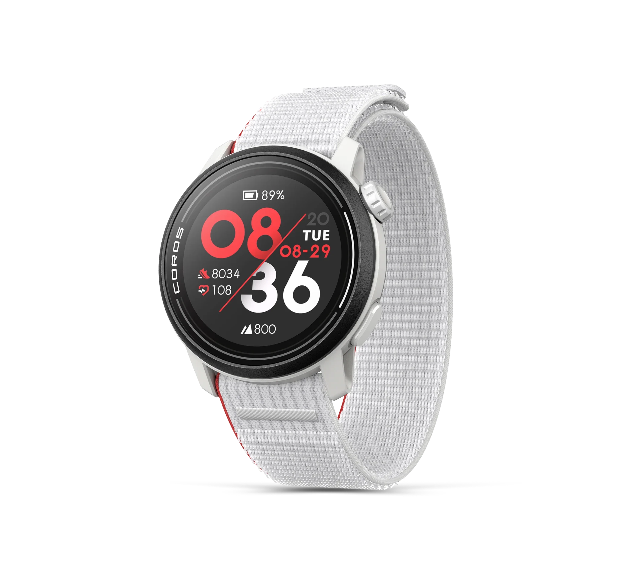 Coros Pace 3 GPS Sport Watch - Chalk Nylon - D Byk Store