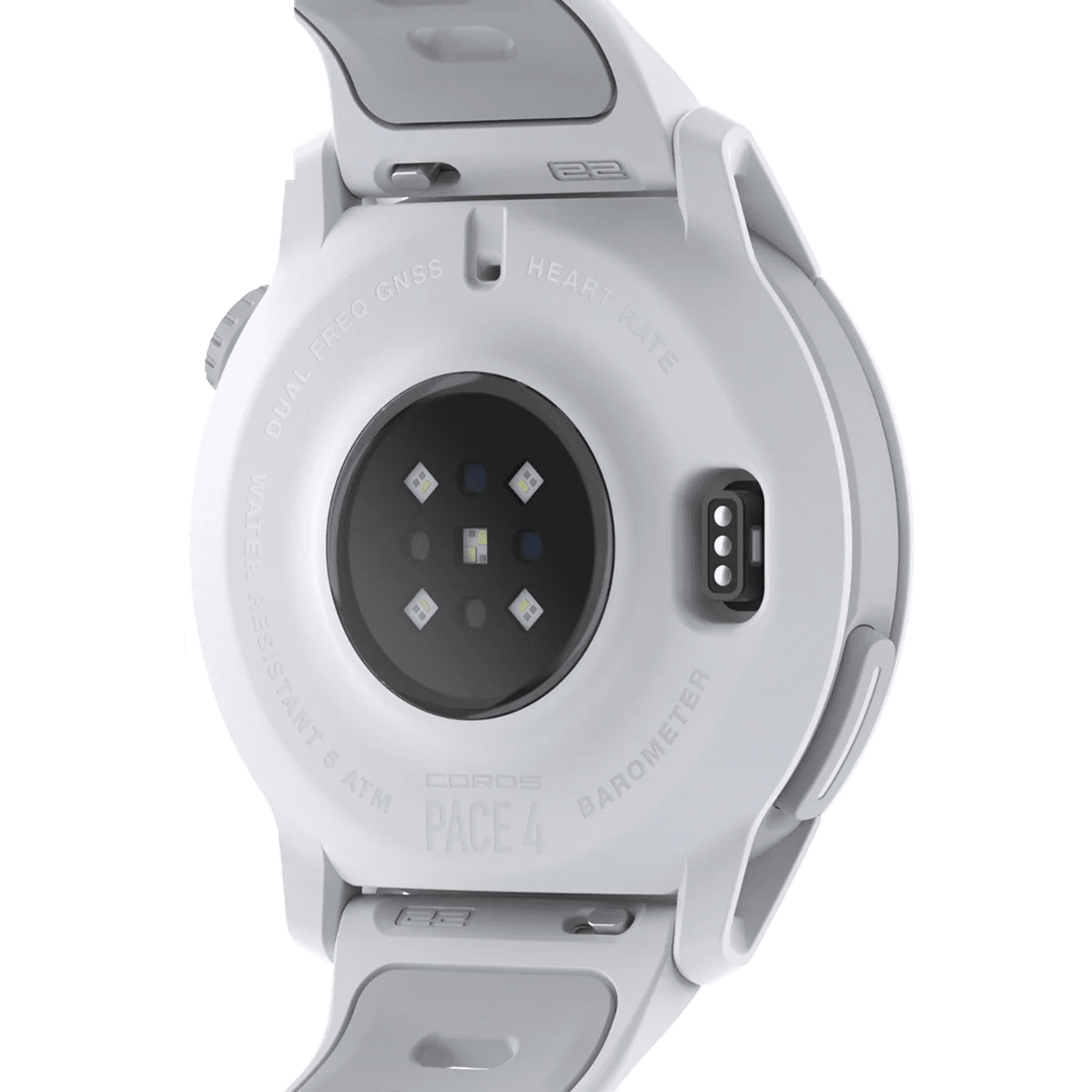 Coros Pace 4 GPS Sport Watch - White Silicone - D Byk Store