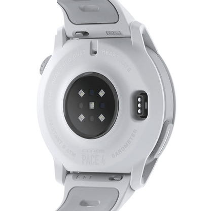 Coros Pace 4 GPS Sport Watch - White Silicone - D Byk Store