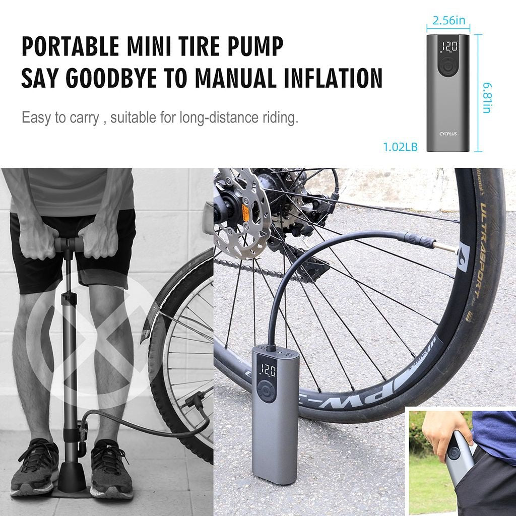 Cycplus A8 Electric Air Pump - D Byk Store
