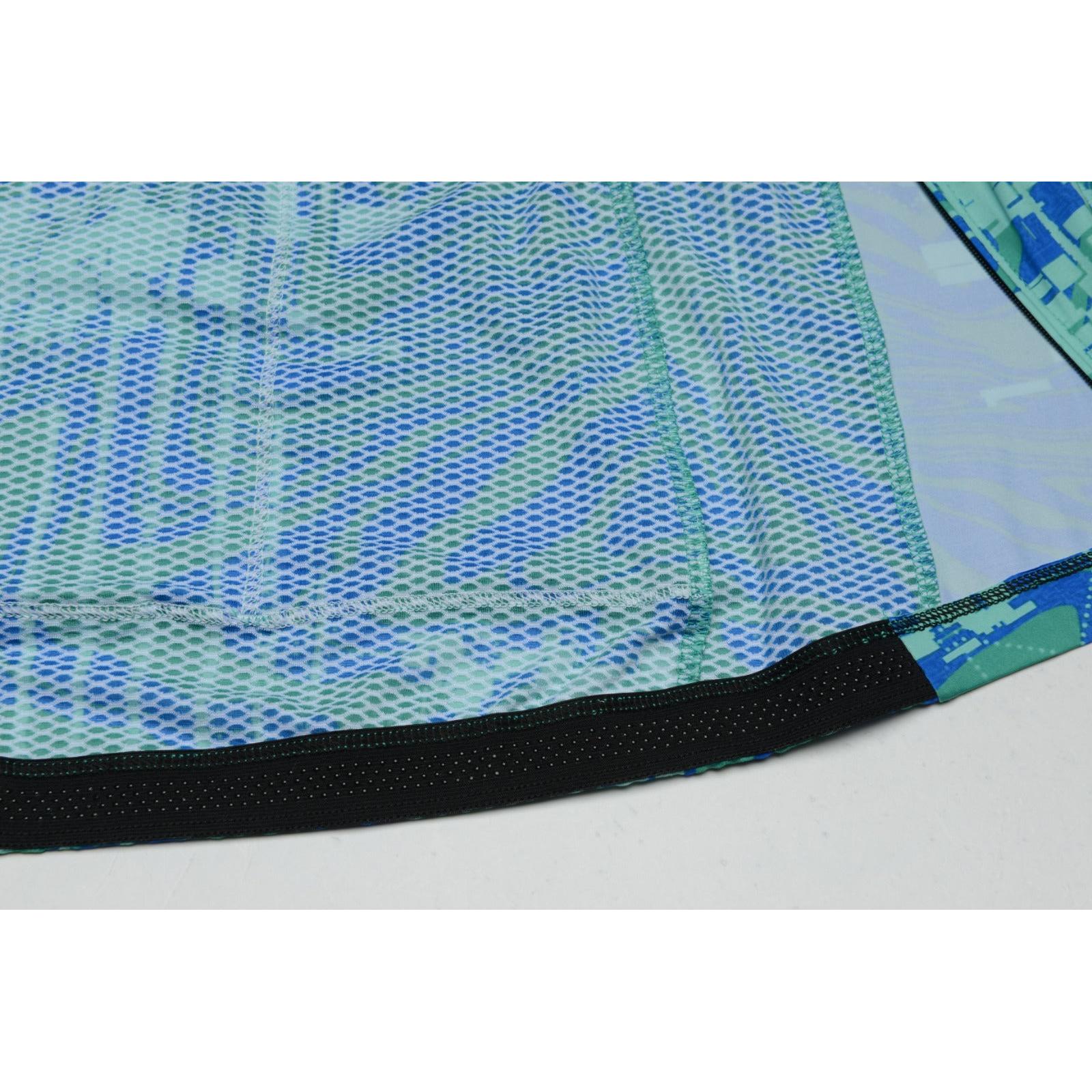 D Byk Store x Monton Short Sleeve Cycling Jersey – Teal Digital Camo - D Byk Store