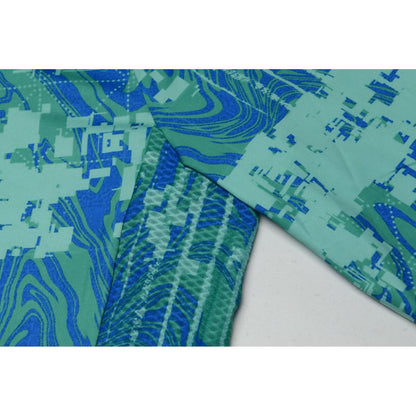 D Byk Store x Monton Short Sleeve Cycling Jersey – Teal Digital Camo - D Byk Store