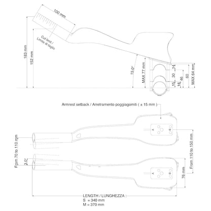 Deda Jet One Clip On Handlebar Extensions - D Byk Store