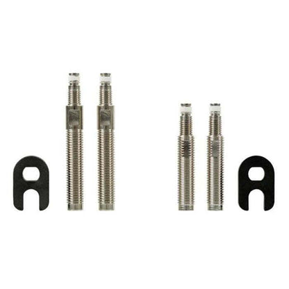 Effetto Mariposa Silver Valve Extension 45mm - Pack Of 2 - D Byk Store
