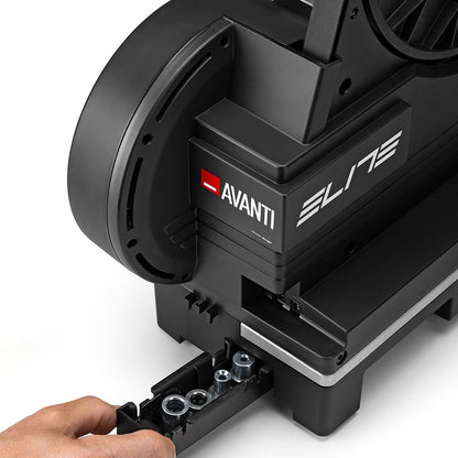 Elite Avanti Electromagnetic Direct Drive Trainer with Zwift Cog & Click - Black - D Byk Store
