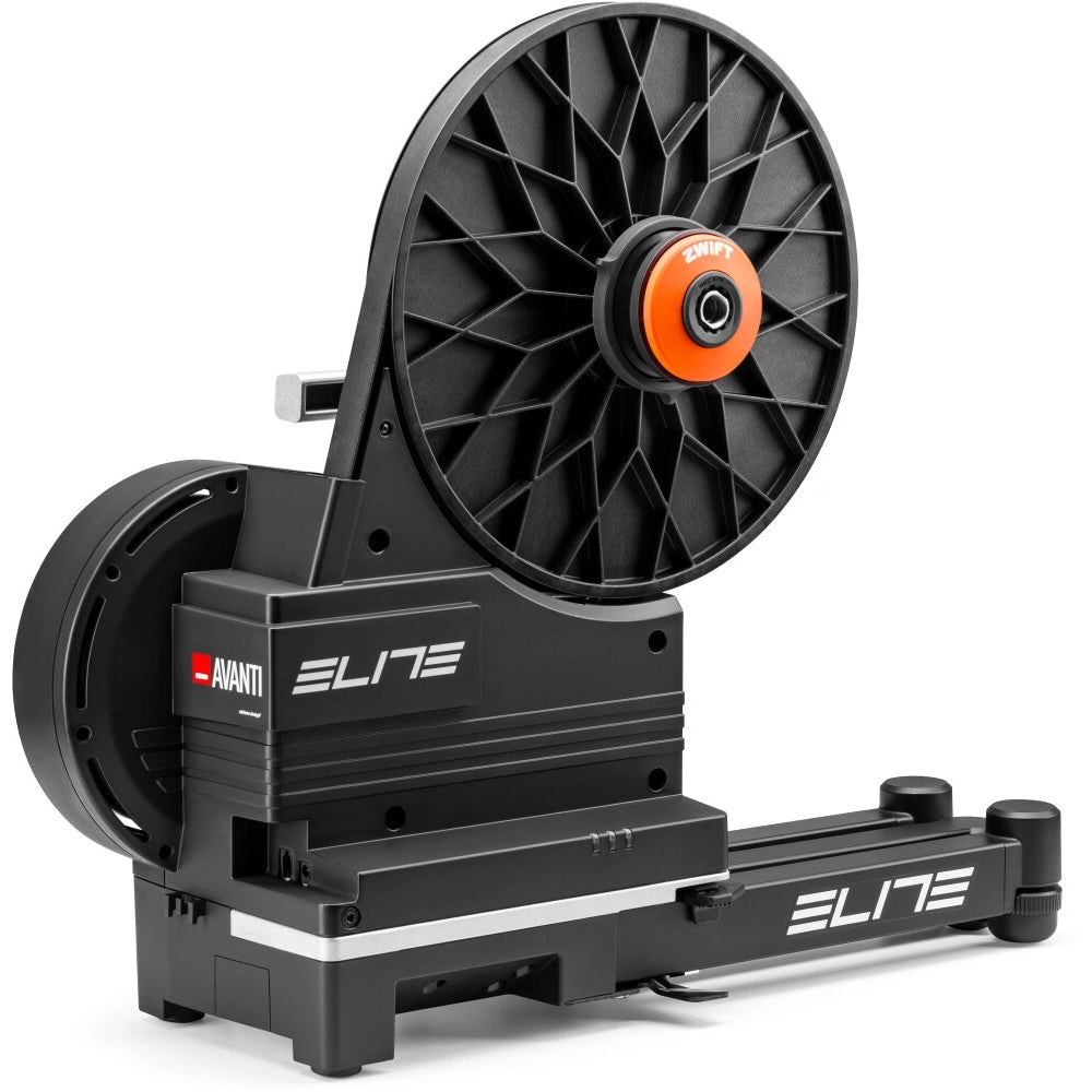 Elite Avanti Electromagnetic Direct Drive Trainer with Zwift Cog & Click - Black - D Byk Store