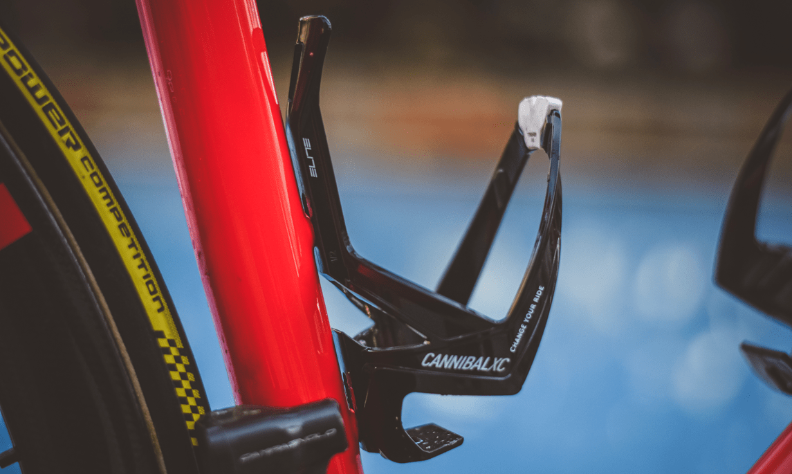 Elite Bottle Cage Cannibal XC - Black Soft Touch - D Byk Store