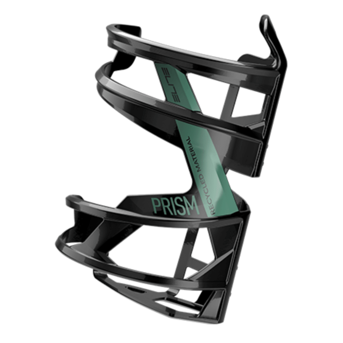 Elite Bottle Cage Prism Left Recycled - Green Graphic - D Byk Store