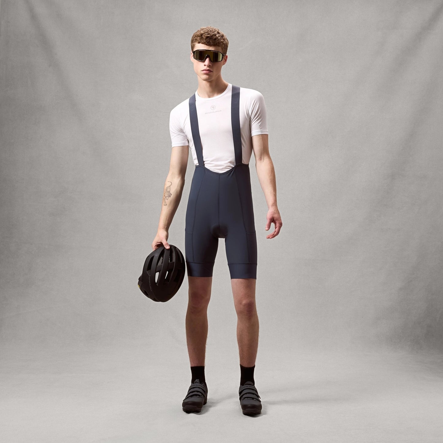 Endura Men's Loop Bib Shorts - Carbon Grey - D Byk Store