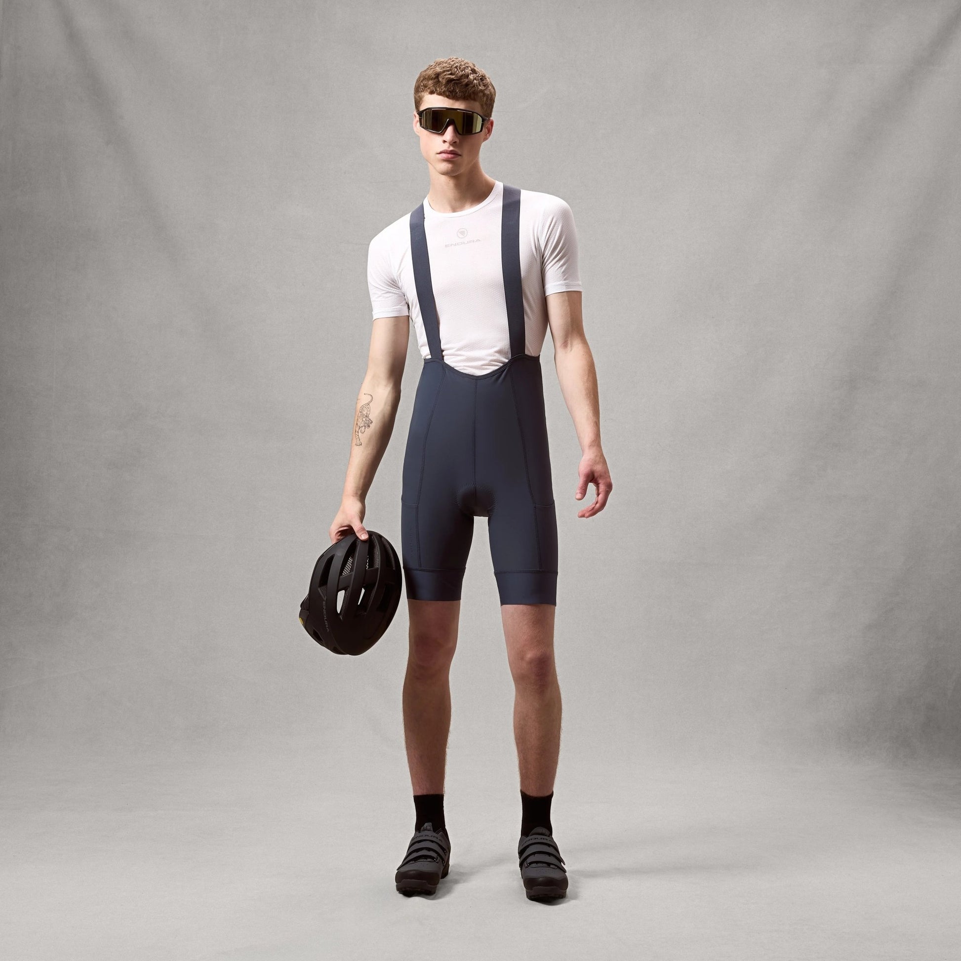 Endura Men's Loop Bib Shorts - Carbon Grey - D Byk Store