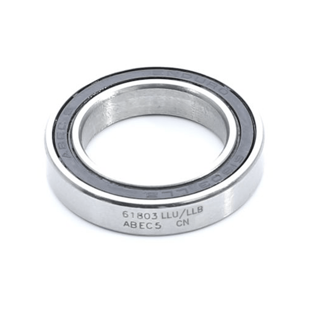 Enduro Bearing 61803 LLU/LLB CN - ABEC - 5 Radial Bearing (CN Clearance) - 17mm x 26mm x 5mm - D Byk Store