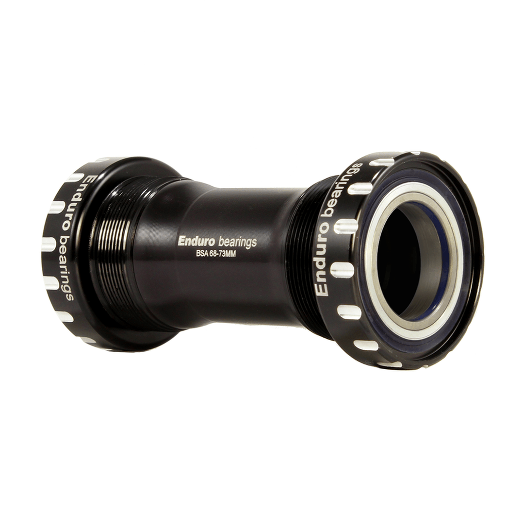Enduro Bearing BKC - 0560 - BSA Thread - In, Ceramic, XD - 15 Corsa, 45° Angular Contact, Bearing Bottom Bracket for 68mm BSA Threaded Framesets for Shimano 24mm Cranksets - D Byk Store
