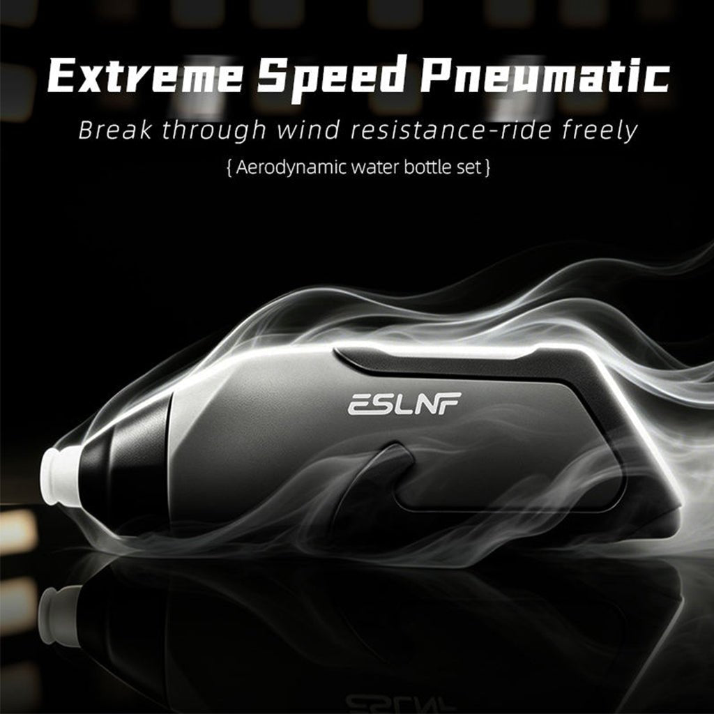 ESLNF Aero Water Bottle with Cage - 680ml - Black/Gradient - D Byk Store